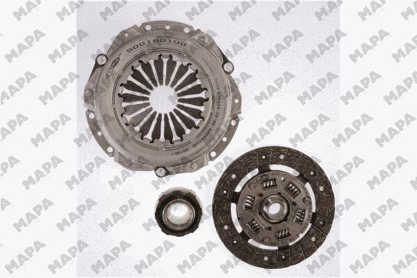 3`LÜ DEBRİYAJ TAKIMI (BASKI+DİSK+RULMAN) MURAT-131/1300 CC.-SERCE