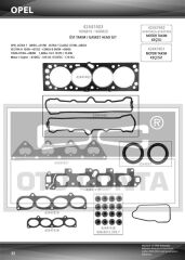 ÜST TK CONTASI KEÇELİ ASTRA-CORSA B-TIGRA 1.4 16V