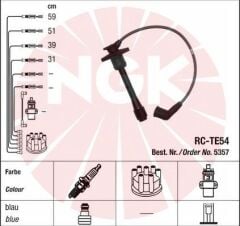 RC-TE54 ATEŞLEME KABLOSU