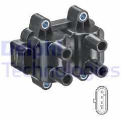 ATEŞLEME BOBİNİ ÇİFTLİ RENAULT KANGOO 01> CLIO I-II-III 92>05  MEGANE I 96> SCENIC 96>TWINGO 96> LOGAN 06>1.2 1.4 1.6 D4F K7J-K7M