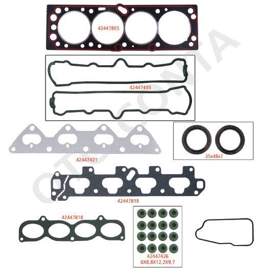 MOTOR TAKIM CONTA (KEÇESİZ) ASTRA F-CORSA B-TIGRA 1.4 16V (SEL-XE/ECOTEC)