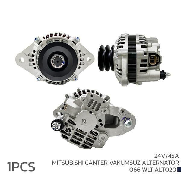 ALTERNATÖR (SARJ DİNAMOSU) 24V 45A MITSUBISHI CANTER VAKUMSUZ