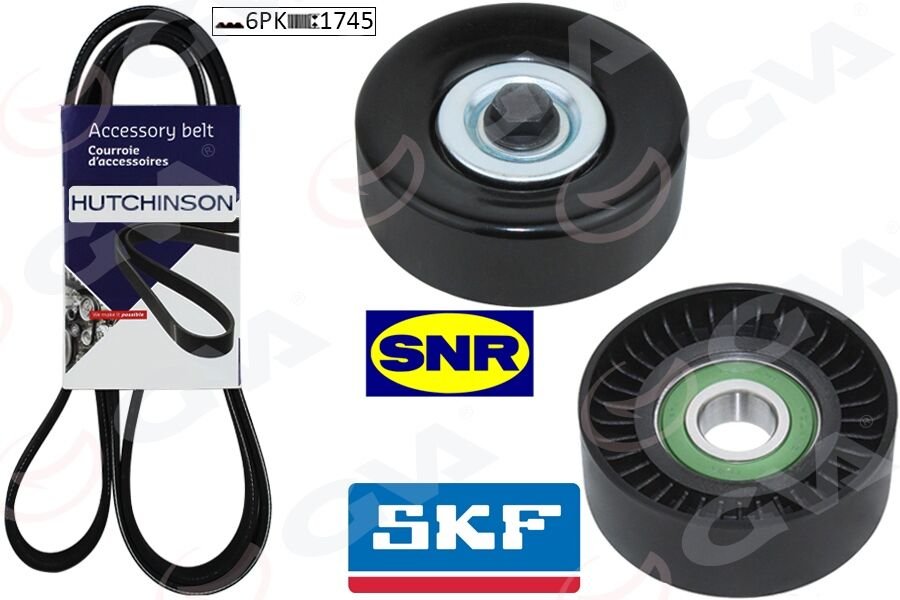 ALTERNATÖR GERGİ KİTİ TOURNEO CONNECT-TRANSİT CONNECT 1.8Dİ-TDCİ (07-) (KLİMALI) (6PK1745)