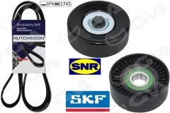 ALTERNATÖR GERGİ KİTİ TOURNEO CONNECT-TRANSİT CONNECT 1.8Dİ-TDCİ (07-) (KLİMALI) (6PK1745)