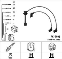 RC-TX02 ATEŞLEME KABLOSU