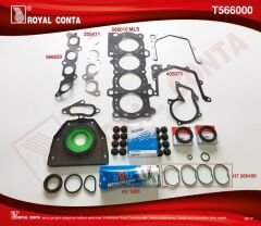 MOTOR TAKIM CONTA (REINZ KEÇELİ+SUBP.LAST) (SUBAP KAPAK CONTASIZ) FIESTA V 1.4 16V