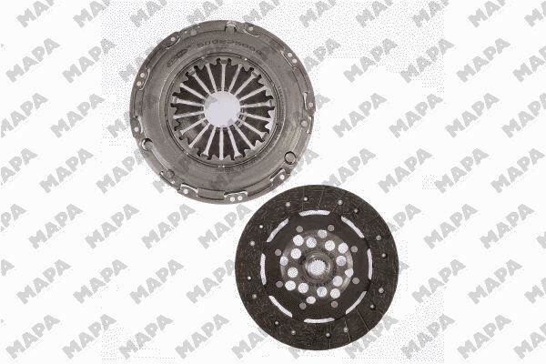 DEBRİYAJ SETİ (BASKI+DİSK) KANGO 05> CLIO III 05> MEGANE II 02>08  FLUENCE 09> LAGUNA III 07>14 MODUS 05>  DACIA DUSTER 10> NISSAN QASHQAI 08>14 1.5DCİ K9K