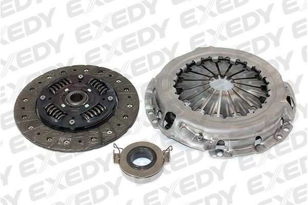 DEBRİYAJ SETİ (BASKI+DİSK+BİLYA) TOYOTA COROLLA 1.4L 1NDTV NDE120 DİZEL D-4D 04-06 (ORJİNAL TİP)