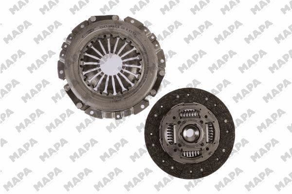 DEBRİYAJ SETİ (BASKI+DİSK) KNG 1.6 16V 01=> SCENIC 2.0 16V (00-03) (K4M750)