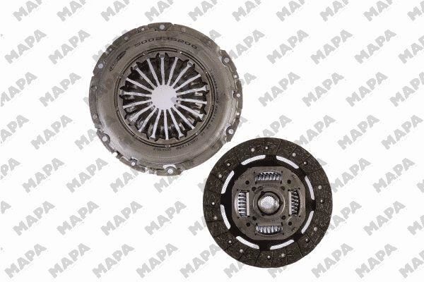 DEBRİYAJ SETİ FORD CONNECT 02> 1.8 TDCİ 75 PS