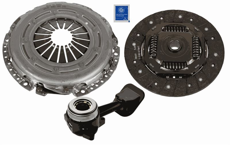 DEBRİYAJ SETİ FORD CONNECT 14> 1.5-1.6 TDCİ  (RULMANLI 3M51 7A564 BH)