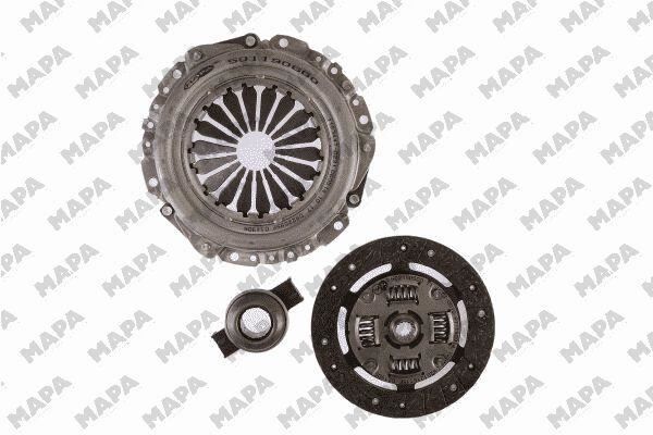 DEBRİYAJ SETİ FORD ESCORT III 1.3-.16D (83-90) FIESTA II 1.4-1.6D (83-89) (GAF-AWF-ABFT)