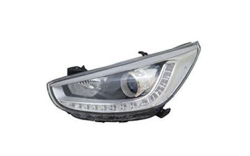 (20-E654-06-2B) H.ACCENT BLUE ÖN FAR EL.MOTORLU LEDLİ LH.15-
