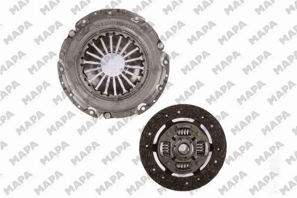 DEBRİYAJ SETİ (BASKI+DİSK) MEGANE II 02> SCENIC II 02> CLIO III 05> MODUS 04> MEGANE III 08> KANGOO 08> 1.4 K4J 1.6 K4M (K4M.8.00-K4J 780-MEK)