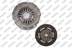 DEBRİYAJ SETİ (BASKI+DİSK) MEGANE II 02> SCENIC II 02> CLIO III 05> MODUS 04> MEGANE III 08> KANGOO 08> 1.4 K4J 1.6 K4M (K4M.8.00-K4J 780-MEK)