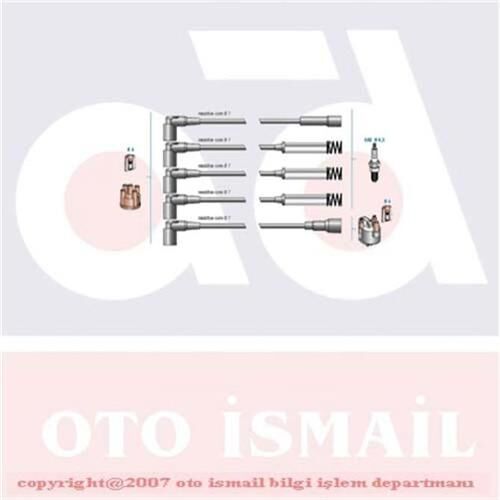 BUJİ KABLOSU TAKIMI OPEL VECTRA A-ASTRA F-KADETT E 1.8-2.0 8V (18SV-18SE-C18NZ-C20NE)