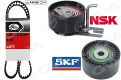 EKSANTRİK GERGİ KİTİ (144 DİŞ EURO4) P206-P307-C1-C2-C3-NEMO-BIPPER-FIESTA 02> 1.4 HDI-TDCI