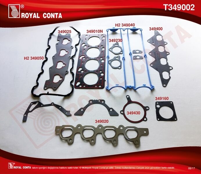MOTOR TAKIM CONTA ESCORT CLX 1.6 16V 95>01
