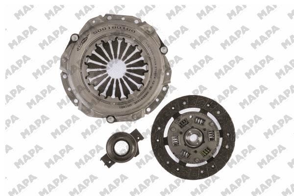 DEBRİYAJ SETİ UNO 1.1 (87-93) FIORINO 1.1-1.3 (86-93) (146A5000)