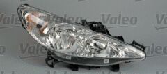 SOL FAR (BEYAZ) PEUGEOT P207 (07>15) (ELEKTRİKLİ) (H7+H1) (MOTORLU)
