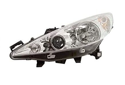 SOL FAR (HAREKETLİ MERCEKLİ) PEUGEOT P207 (07>15) (BEYAZ HALOJEN H1.H7.W5W)
