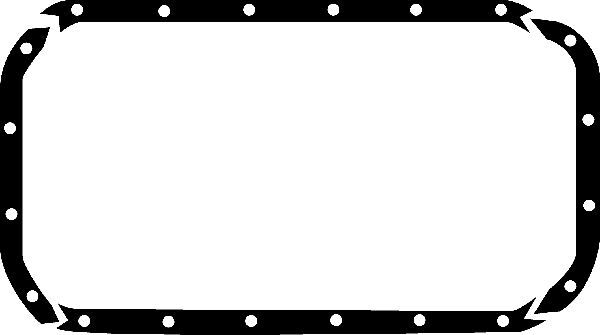 (026311P) CONTA. ISLAK KARTER GK_WS FORD TRAN2.4L D. Gasket. wet sump