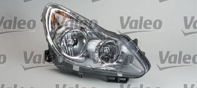 SOL FAR (KROM) OPEL CORSA D 06>14 (ELEKTRİKLİ HALOJEN + MOTORLU) (H7+H1 TANIM: EF) (ADAPTİF HARİÇ)