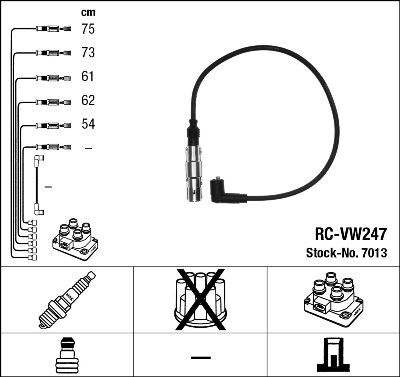 RC-VW247 ATEŞLEME KABLOSU