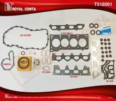 MOTOR TAKIM CONTA SKC`Lİ LGN II 2.0 16V F4R (SKT KEÇELİ VE SUBAP LASTİKLİ)