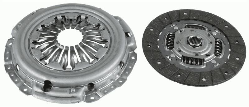 DEBRİYAJ SETİ (BASKI+DİSK) RENAULT SCENIC III 09> GRAND SCENIC III 09> DACIA DUSTER 10> DOKKER 12>  1.5 DCİ (220/225 mm) (K9K.8.30)