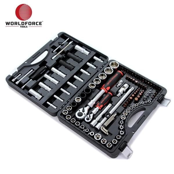 LOKMA TAKIMI 114 PARÇA S-ULTRA 1/4''-1/2- UZATMALI CIRCIR (GARAJ EKİPMANLARI) (HIRDAVAT)