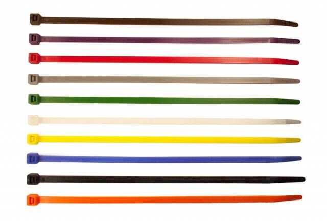 DELİKLİ KABLO BAĞI  4 X 205 MM. (PK=100 ADET) (HIRDAVAT)