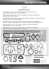 MOTOR TAKIM CONTASI (SKC`SİZ) PARTNER-BOXER-BERLINGO 1.9 DZL (VİTON KEÇELİ) (D9A-D9B-XUD9-DJZ-AJZ)