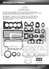 MOTOR TAKIM CONTASI (VİTON KEÇELİ) P106-P206-C3-XSARA KFX-KFV(TU3JP)