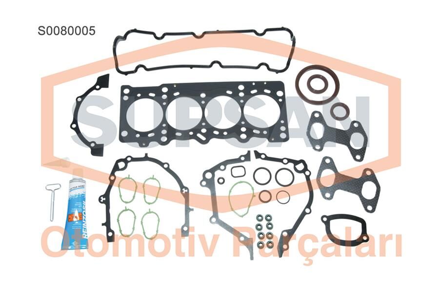 CONTA TAM TAKIM FİAT DOBLO. PALİO. ALBEA. PANDA. PUNTO. PALİO VAN 1.2 8V (ENG. 188 A 4.000)