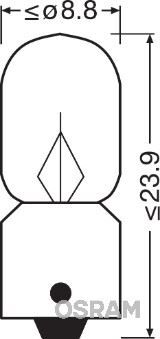 AMPUL 12V 53 2W PARK