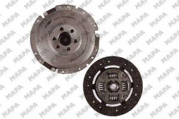 DEBRİYAJ SETİ (BASKI+DİSK) VW GOLF I-JETTA 1.6 GTI-1.6 TD (76-83) GOLF II 1.6D (83-91) (16HC37)