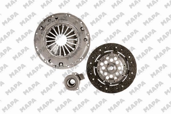 DEBRİYAJ SETİ (BASKI+DİSK+HİDROLİK RULMAN) CORSA C-D-COMBO-MERIVA  1.3 CDTI 00>(Z13DTH-Z13DTJ) (5666022+664073+24422061 İÇERİR)