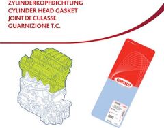SİLİNDİR KAPAK CONTASI (SKC) CORSA F-CROOSLAND-P208-P301-P2008-C-ELYSEE-C3 1.2 THP-PureTech-B12XHT- EB2DT