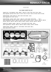 MOTOR TAKIM CONTASI MGN-CLIO-LGN-LOGAN 1.4-1.6 16V (K4J-K4M) (KEÇELİ + SUBAP LASTİKLİ)